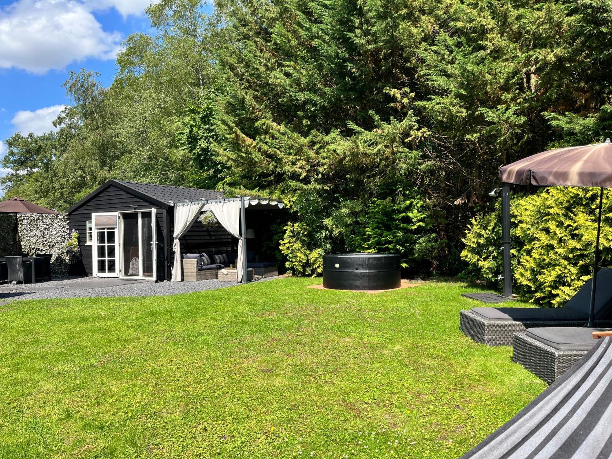 Luxe Natuurhuisje Met Jacuzzi En Haard In Drenthe, Echten Echten  Exterior photo